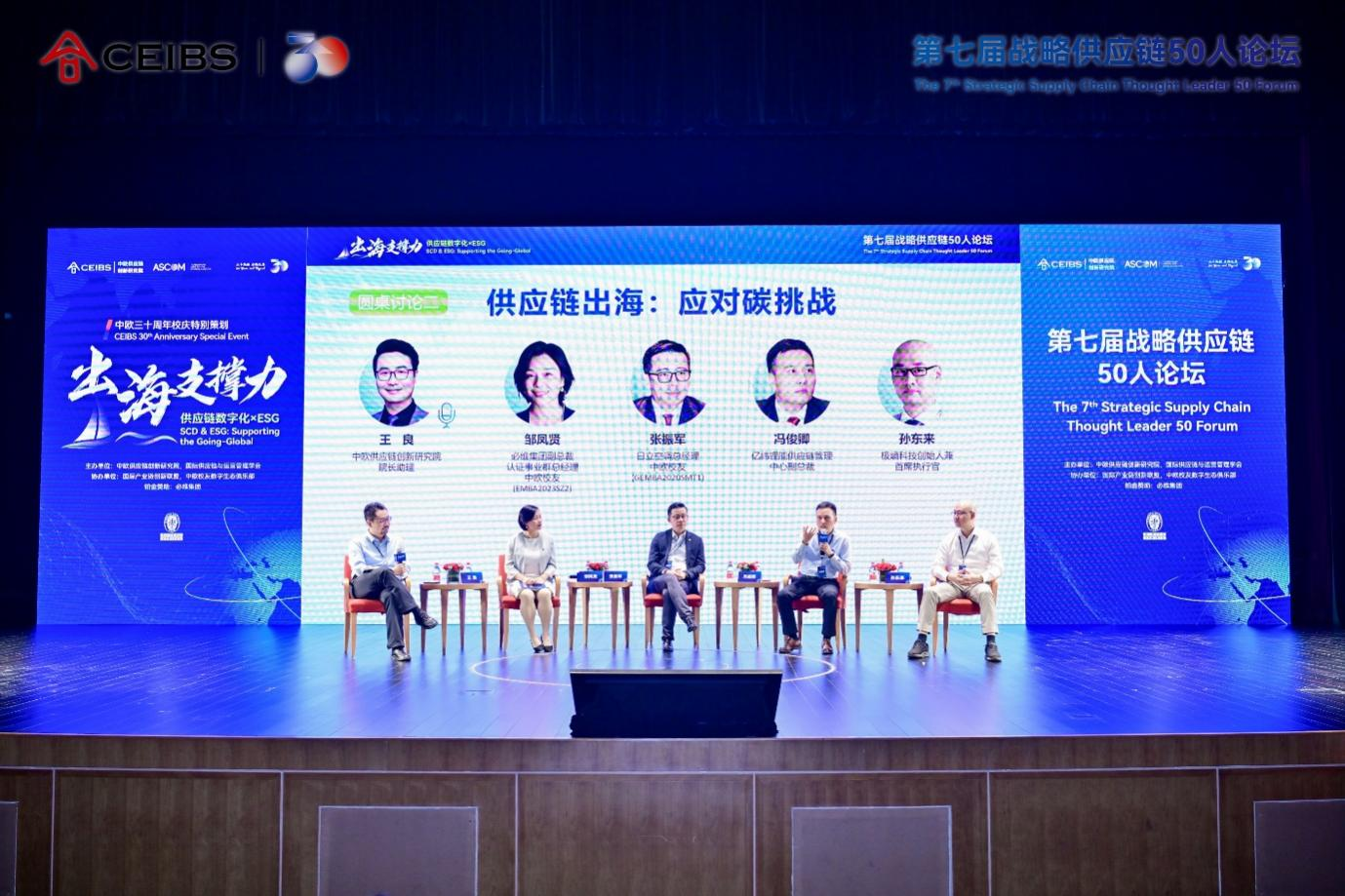 圆桌二“应对碳挑战”专题