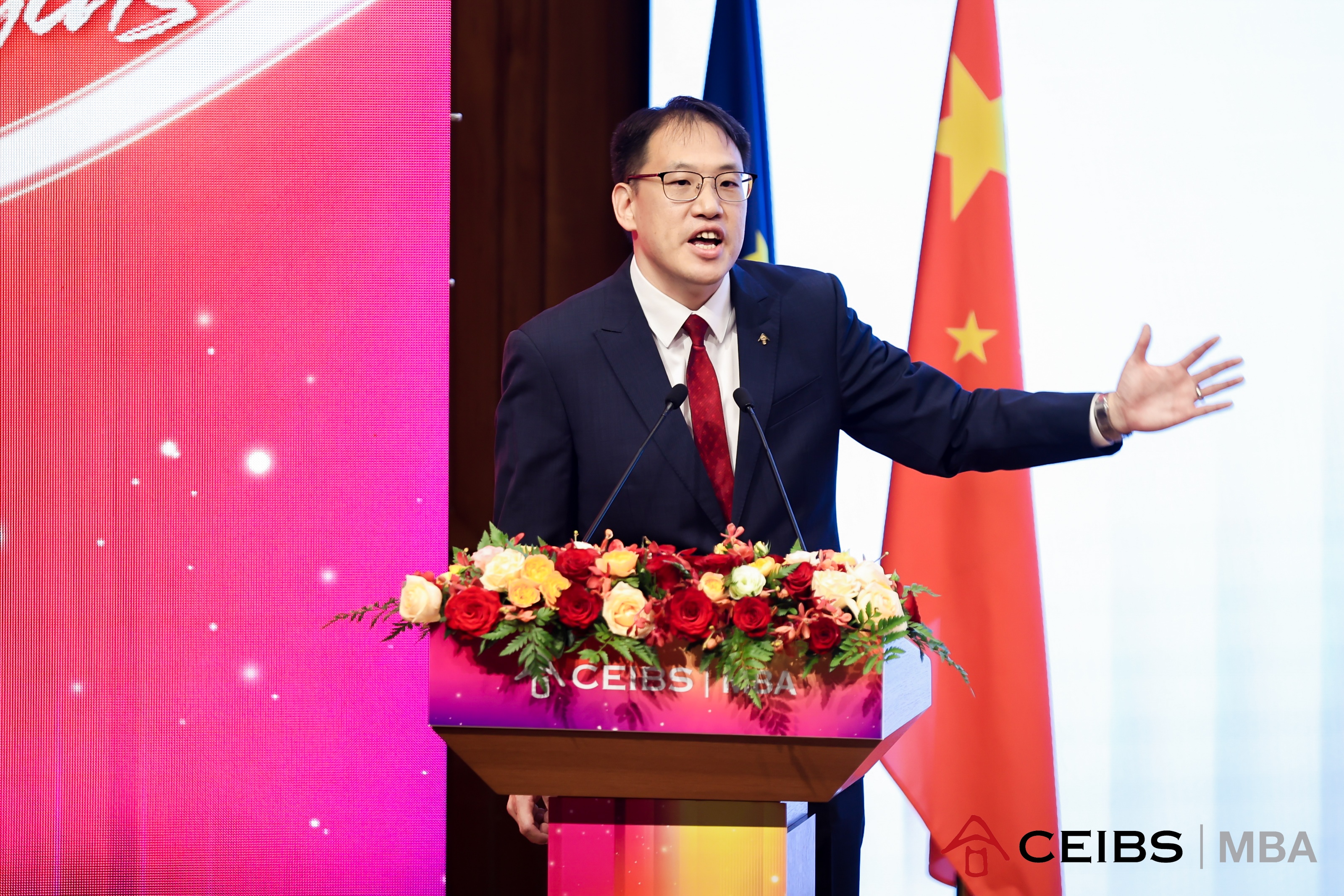 李尔成教授致辞