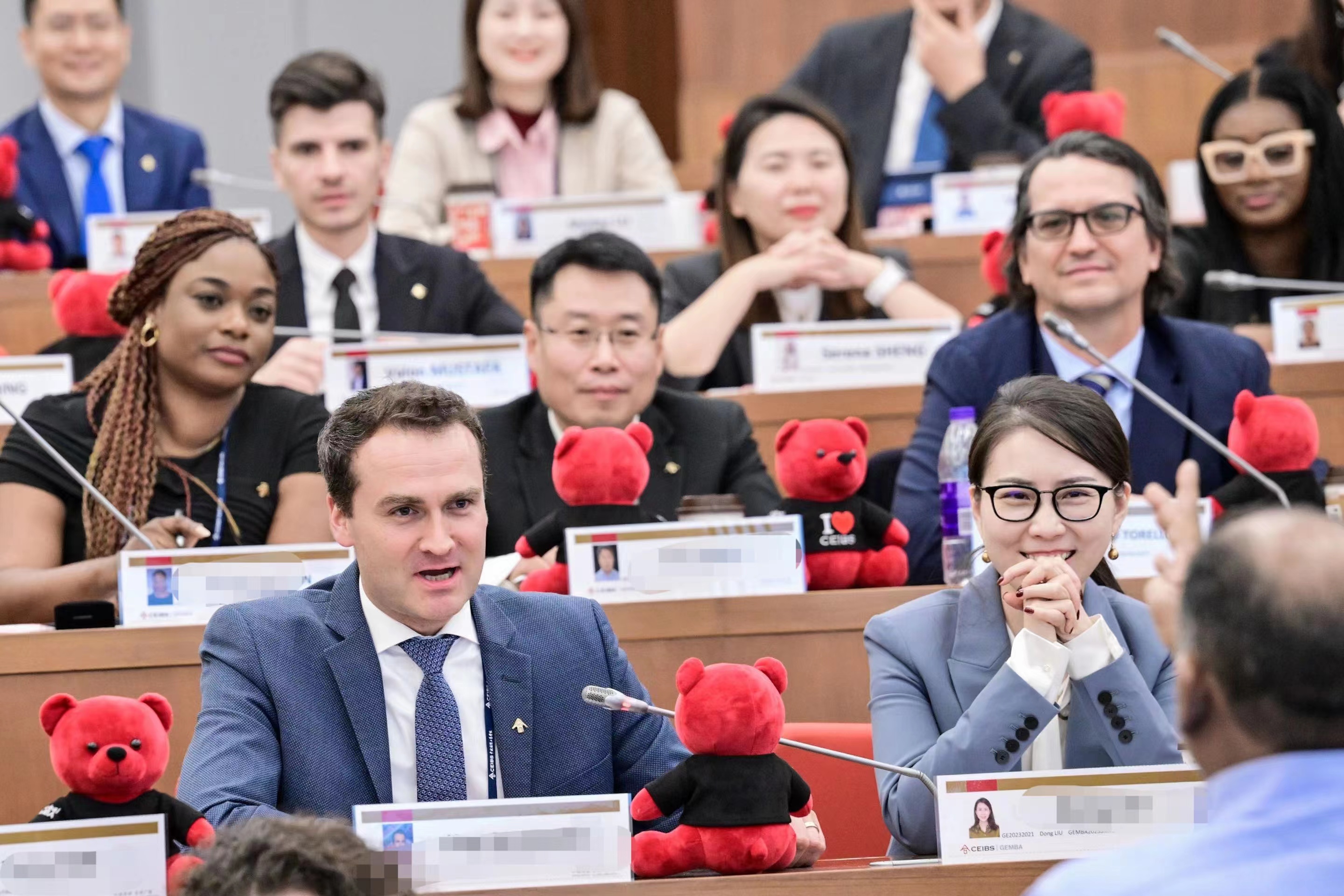 GEMBA 2023 students in the classroom