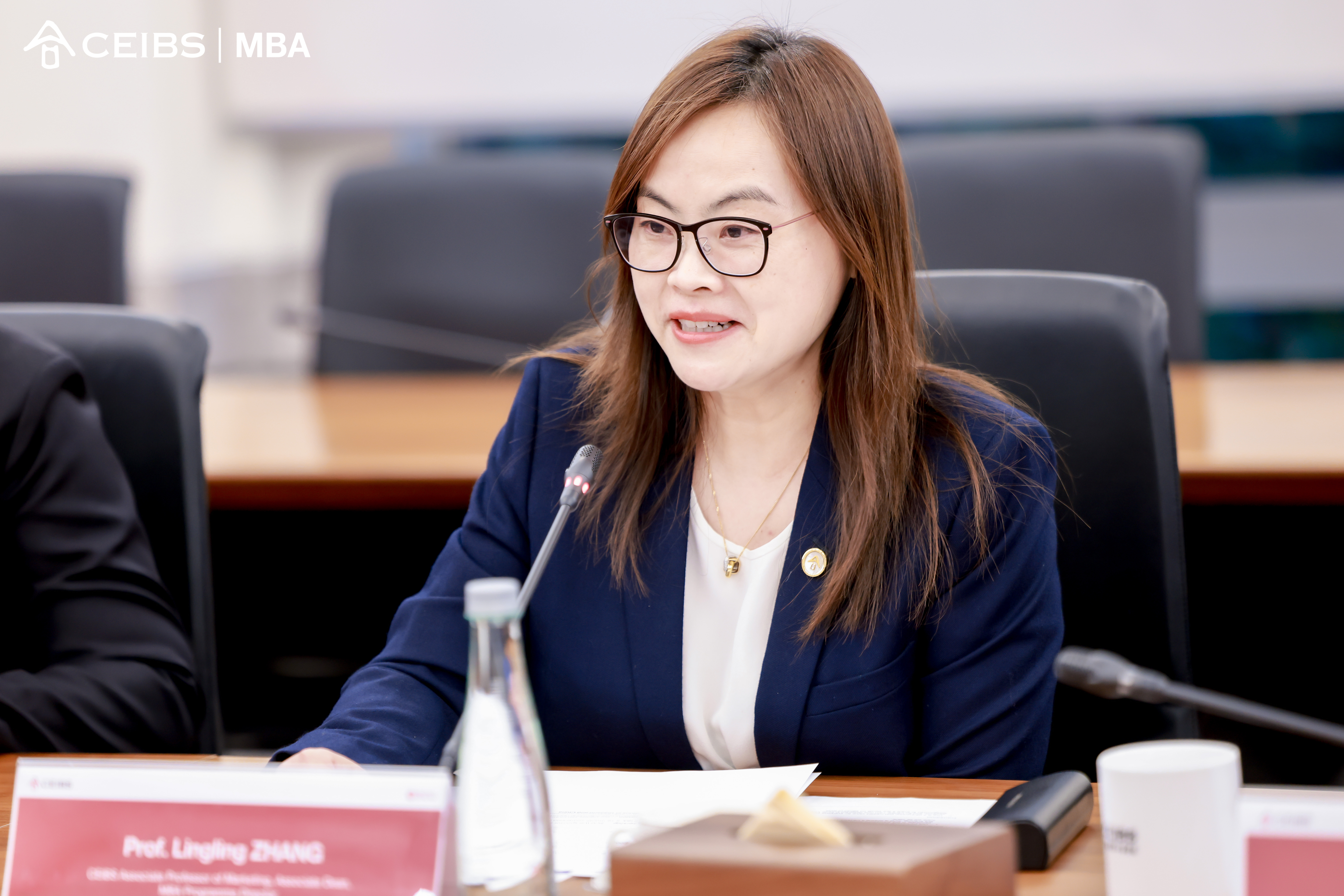 市场营销学副教授、副教务长、MBA课程部主任张玲玲教授
