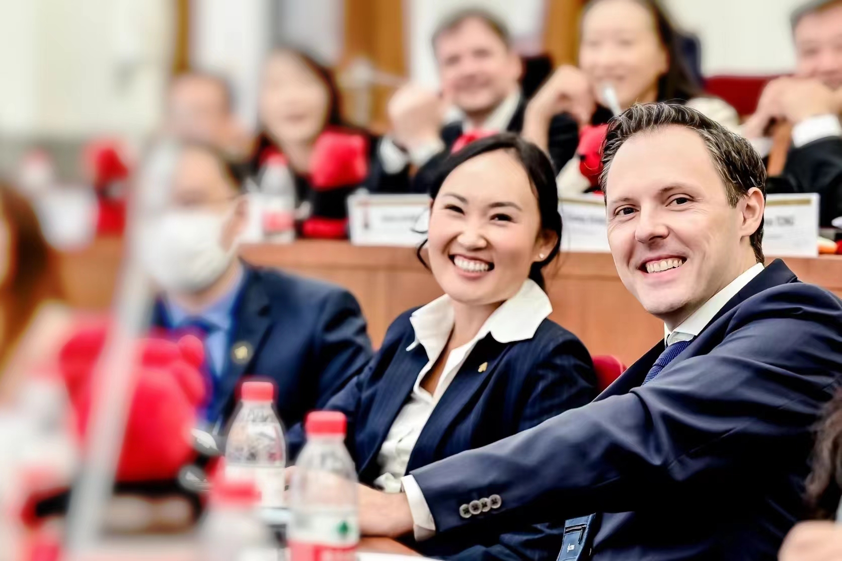 Stefan在Global EMBA开学模块中