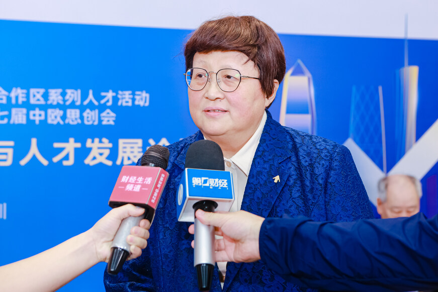 汪泓院长接受媒体采访