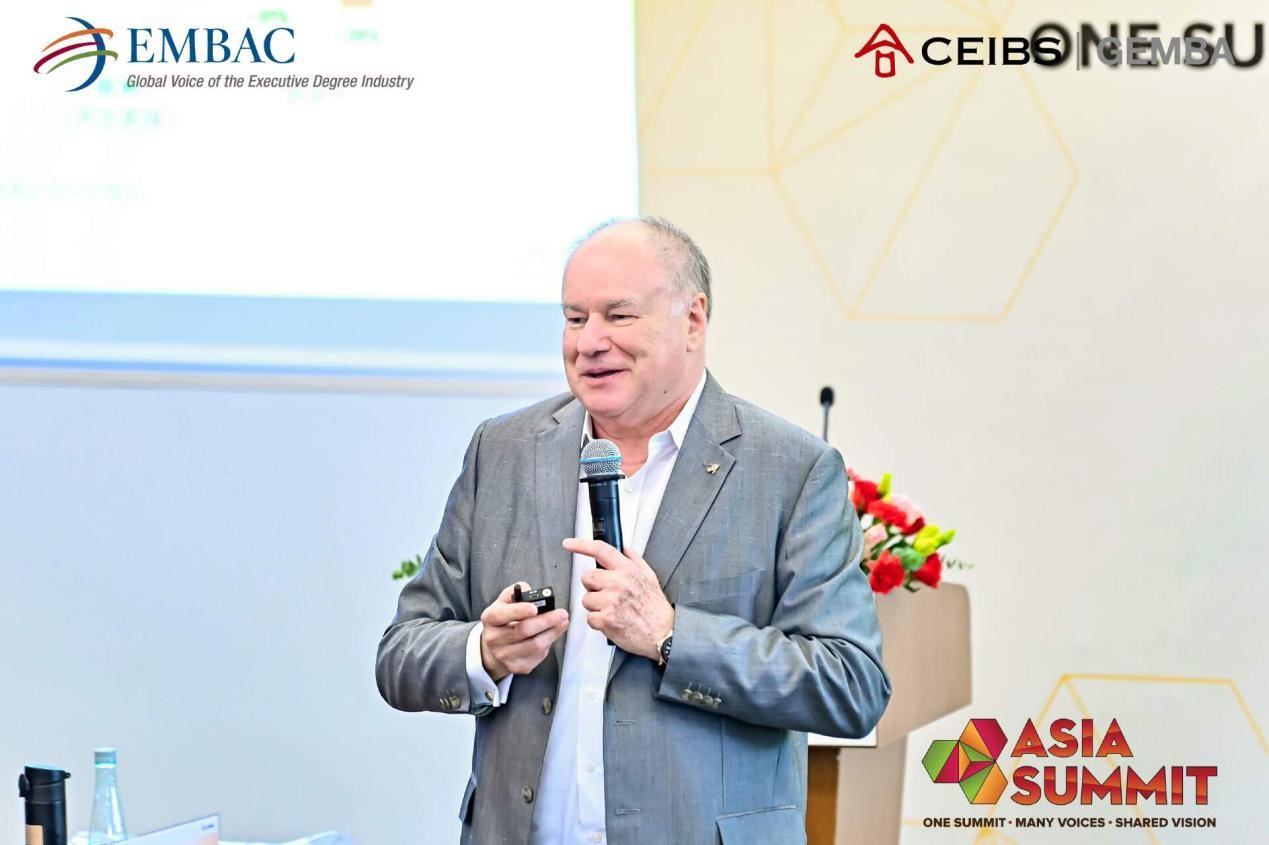 中欧国际工商学院院长（欧方）、市场营销学教授杜道明Prof. Dominique Turpin