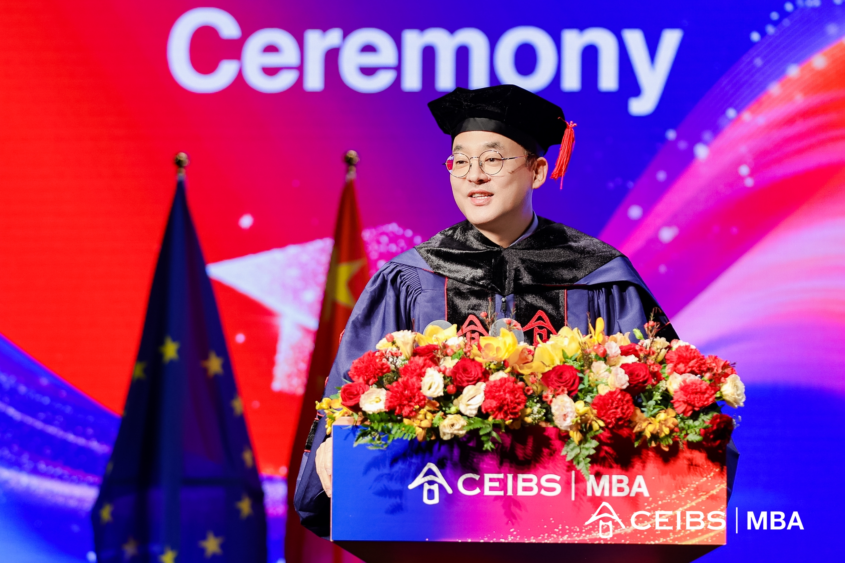 金昶贤教授发表演讲