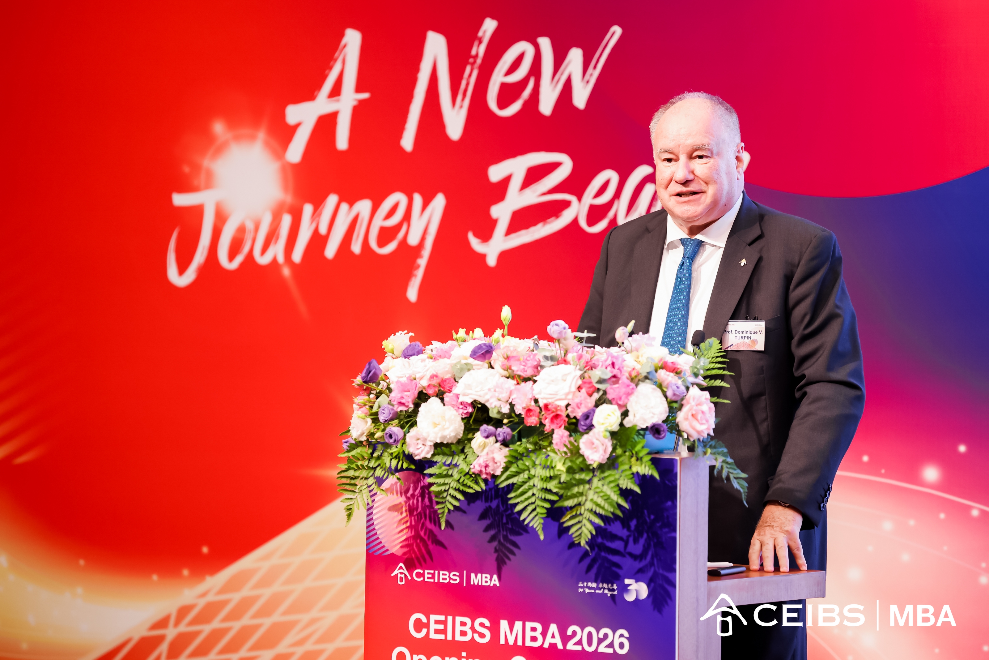 杜道明院长（欧方）致辞