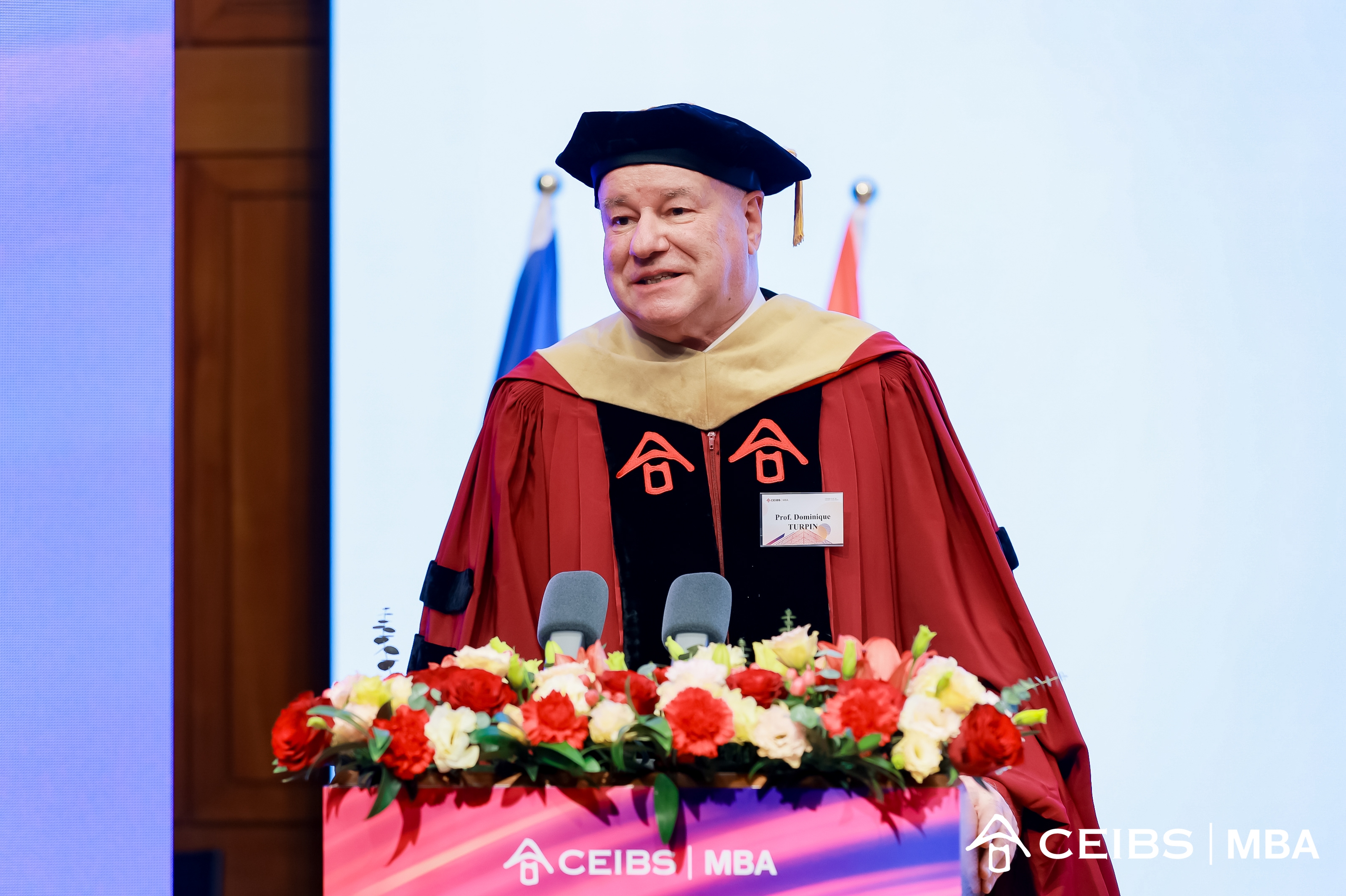 杜道明院长（欧方）致辞