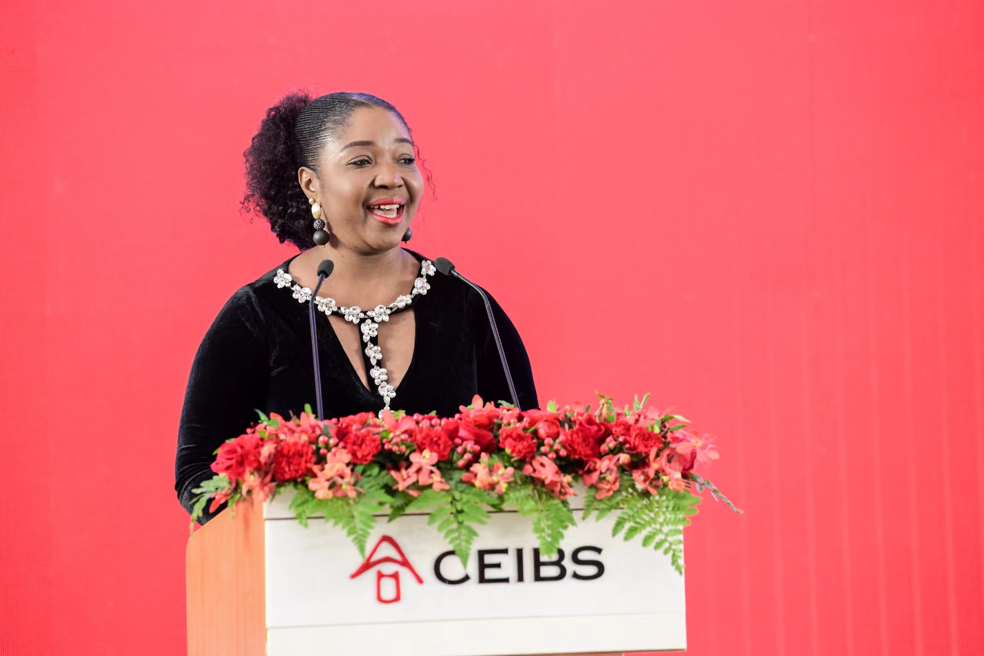 Global EMBA 2023级学生代表Dedo Kofi致辞