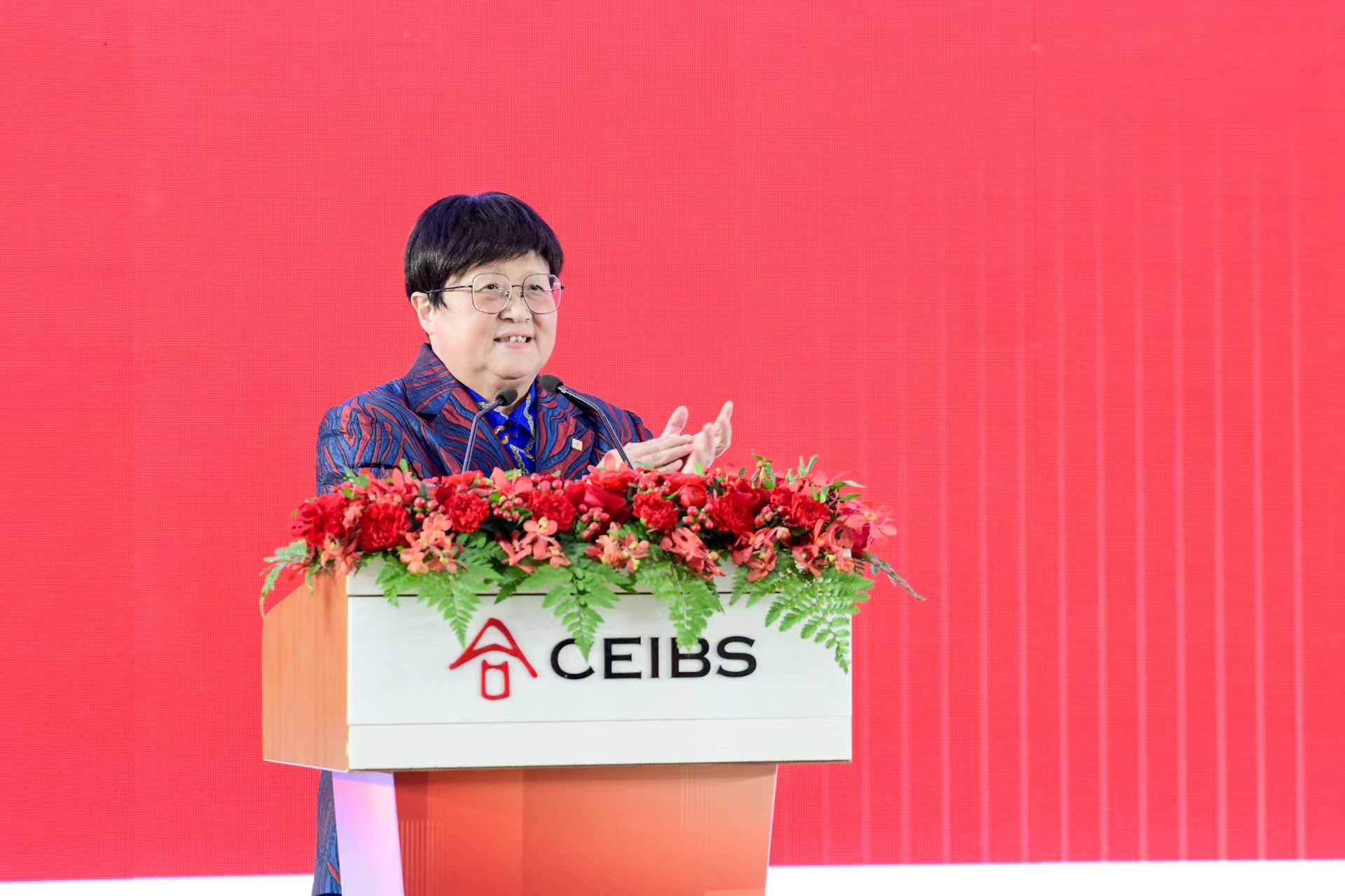 CEIBS President Wang Hong