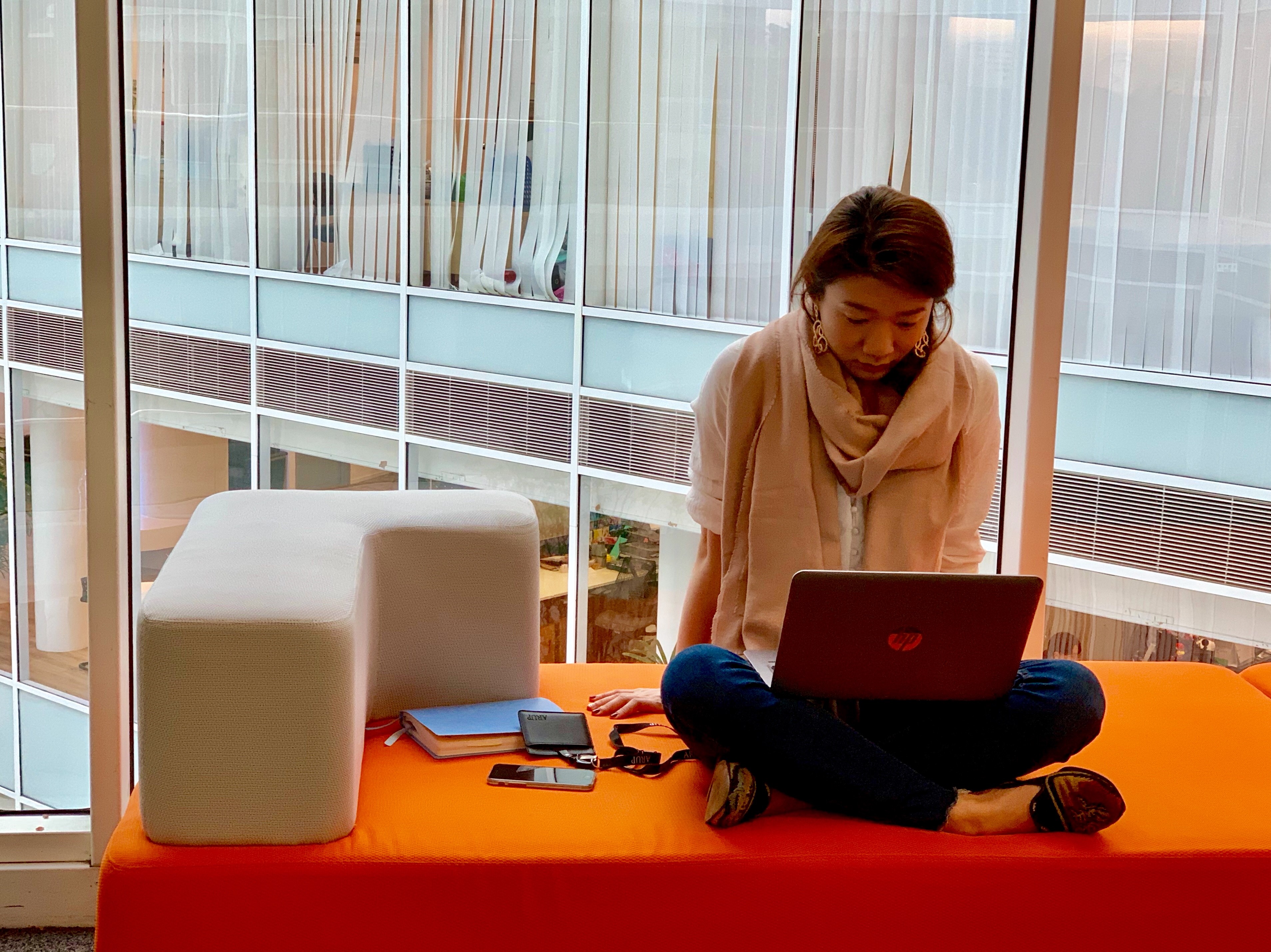 agnes work in hong kong office