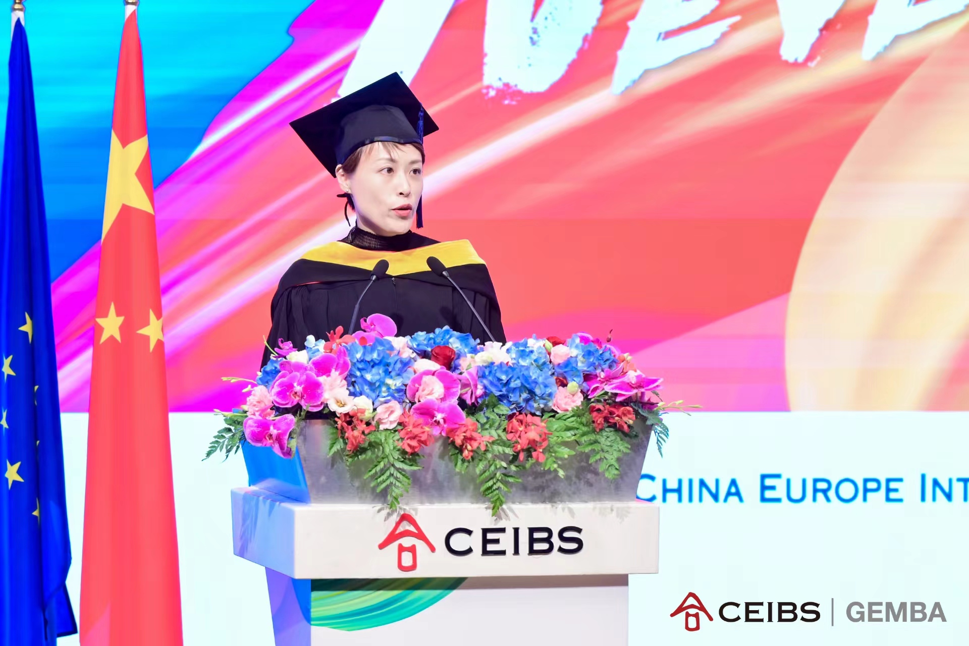 Global EMBA Graduation Representative - Zhongfei Wang